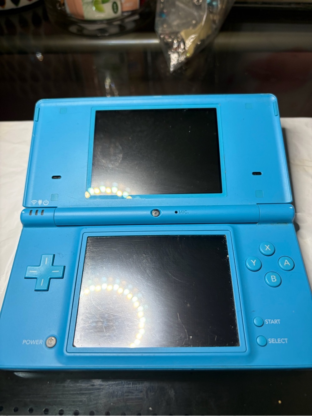 Nintendo DSi Blue AS-IS Bundle + My Little Pony Game